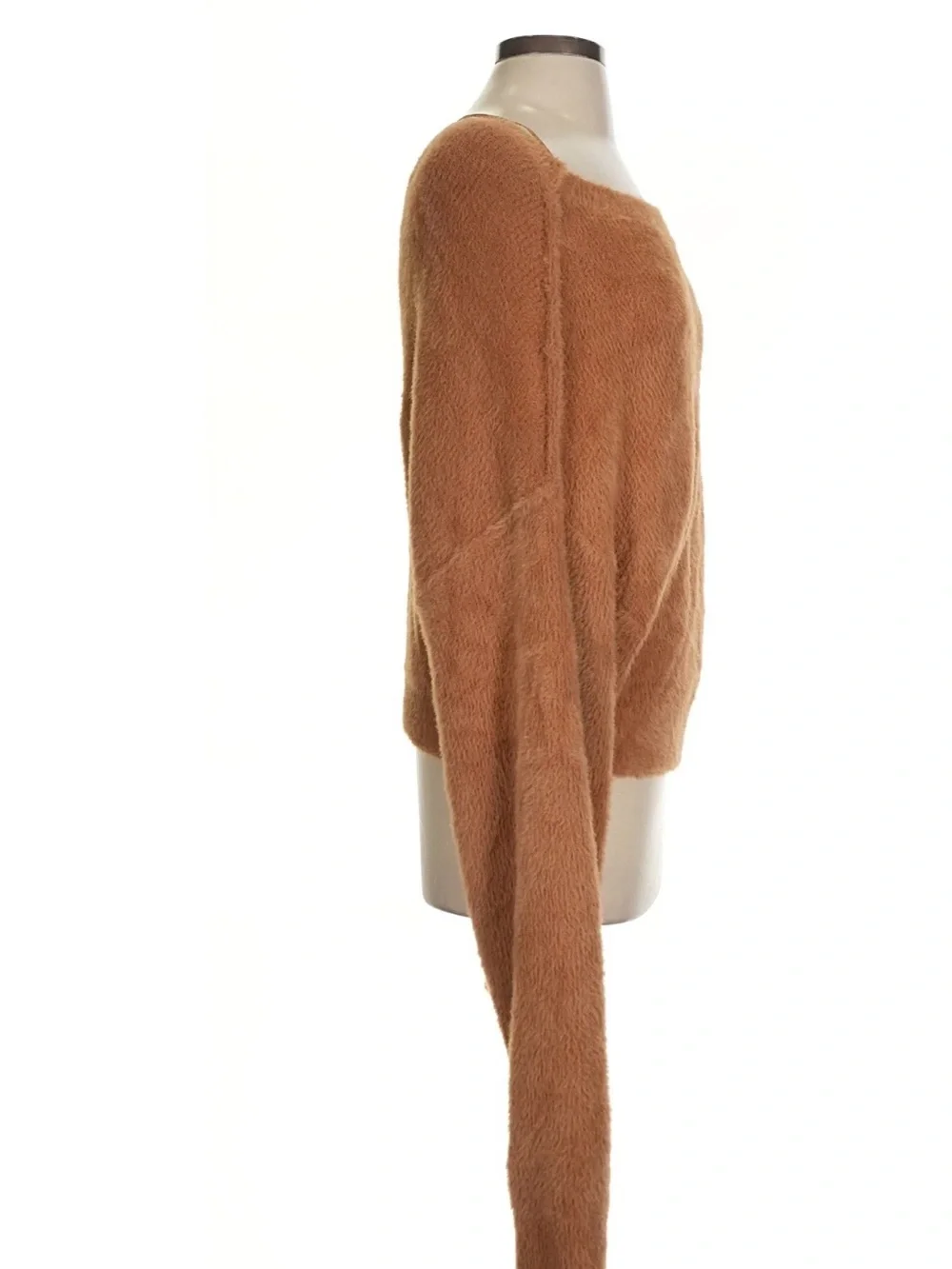 Free people Cozy Off-Shoulder Fuzzy Sweater